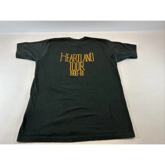 Vintage Michael Stanley Band Concert Shirt Men's Large Heartland Tour 1980 Tee - Picture 9 of 11